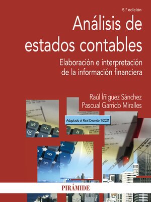 cover image of Análisis de estados contables